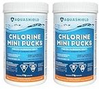 Chlorine Mini Pucks for Spa & Hot Tubs (2 KG) by Aquashield
