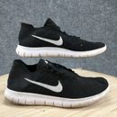 Nike Shoes Mens 13 Free RN Flyknit 2017 Running Sneakers 880843-001 Black Fabric