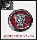 For Jaguar Style Gear Shift XE, XF, XJ, F Pace Rotary Gear Selector Emblem