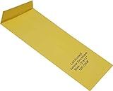 Yellow Laminated envelope By Deepa's Group Highly quality Laminated Paper Envelope for business and office 5 x 11 inch 120 GSM pack of 100pcs envelope cover envelope laminated envelope 11x5 size keep your product safe