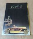 Old Catalogue Of Reference Read Of Collections E.P.A 1984 Auto Moto Etc
