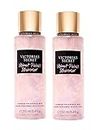 Victoria Secret Velvet Petals Shimmer Fragrance Mist - Two Bottles - 8.4 Fl Oz Each