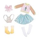 Glitter Girls Sweet Dazzle Tutu e Maglione Deluxe Outfit – 36 cm Vestiti per Bambole e Accessori per Bambine dai 3 Anni in su, Colore Vario, GG50121Z