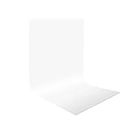 Smiledrive Photography Background Sheets - Backdrop Sheets 60 x 120 cm Waterproof Wrinklefree PVC Material (White)