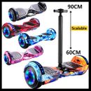2024 Electric Scooter Rover Self Balancing Skateboard Hoverboard 10" Free Handle