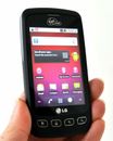 Teléfono móvil LG Optimus V VM670 Virgin NEGRO Android GPS Bluetooth 3G Grado B