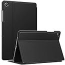 MoKo Case for Samsung Galaxy Tab A9 Plus 11-Inch 2023, Multi-Angle Viewing Slim Hard Back Shell Protective Cover Case with Auto Wake/Sleep for Galaxy Tab A9+ Tablet SM-X210/SM-X216/SM-X218, Black