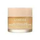 LANEIGE Lip Sleeping Mask | Moisturizing Lip Treatment with Vitamin C + Shea Butter for Soft Hydrated Lips | Overnight Repair | Lip Balm For Dry Chapped Lips | Lasting Hydration | Vanilla |20Gm