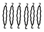 6 pezzi plastica Bun Maker Curler/Hair Holders Twist Holder Clip Magic roll Bun Hair twist Braid Maker styling Tool