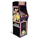 ARCADE1UP Ms. Pacman Deluxe Black Variant Arcade Machine, Built for Your Home, with 5-Foot Tall Full-Size Stand-up Cabinet, 14 Classic Games, and 17-inch Screen
