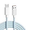 2Packs 6.6FT USB Micro Cable Charger Charging Cord Compatible Samsung Galaxy Tab A 10.1(2016); 8.0", 7.0", 9.7"; Tab S/S2; Tab E, Tab 4/3, SM-T280/350/580/113/377/ 560/813/230/530 Tablet Charger Cable