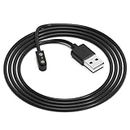 1.9ft Smart Watch 2 Pin 2.84 mm Charger USB Magnetic Cable for YAMAY VeryFitPro SW021 SW01 SW023 SW025 ID205L ID205U ID205S ID205G ID206 ID216 Uwatch 3 3S 2 GT Smartwatch Fitness Tracker Charging Cord