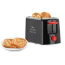 Mickey Mouse 2-Slice Toaster Wide Slots Mickey Icon Imprint (Damaged Packaging)