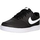 Nike Court Vision Low Better Sneaker Schuhe (Black/White, Numeric_43)