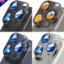 For Apple iPhone 15 14 13 12 11 Pro Max Camera Lens Metal Glass Ring Protector