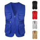 Accessories Men 's Vest Men's Clothing Polyester Travelers With Multi Pocket