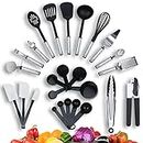 KRONENKRAFT Set d'accessoires de cuisine de 26 pièces , set de cuisson ,ensemble d' ustensiles de cuisine - Pour cuisiner pour toute la famille