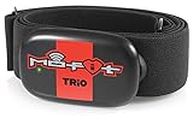 Mo-Fit Trio - Heart Rate Monitor Chest Strap/HRM for Apple, Android, Peloton, Garmin, Polar, Wahoo, Strava, Zwift, ANT+, 5.3 kHz Gym Equipment, and Most Bluetooth 5.0/4.0 Enabled Fitness Devices