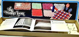 Telar de tejido de mesa The Wonder-Loom década de 1970 con instrucciones completas
