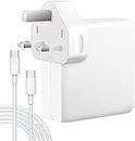 MacBook Pro Charger for MacBook Air Charger 96W USB C Laptop Charger for ipad Pro Computer All USB-C Devices, Included Type C Cable