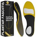 Schuheinlagen Größe Bogenunterstützung Orthese Plantarfasziitis Frauen Männer flache Füße UK