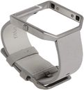 Fitbit Blaze Accessory Band, Leather, Mist Grey, Small