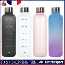 1L Portable Water Cup Bpa Free Sports Water Bottle for Gym Sports Outdoors FR