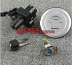 Ignition Switch Lock Gas Cap Set Lock Key For Honda CB600F22 Hornet S PC36 00-02