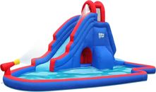 Sunny & Fun Deluxe Inflatable Water Slide Park (Blue)