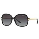 Michael Kors MK2024-316011 Sunglasses ADRIANNA II BLACK w/LIGHT GREY GRADIENT 57mm