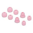 GONOLOWAY Replacement Silicone Earbuds Ear Tips Eargels Buds Set Compatible with Beats by Dr. Dre Powerbeats Pro Wireless in-Ear Earphones - 4 Pairs/Cloud Pink