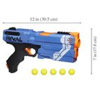 New Blue Nerf Guns for Boys Girls Rival Kronos Toy Gun Hand Cannon Foam Rounds