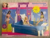 Fabulosa piscina fuente Barbie #67390 nueva