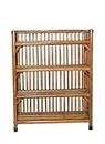 CANE CRAFTS Bamboo Cane Bait Shoe Rack Wooden Slipper and Shoes Stand Multi-Purpose Rack Decorative Planter Stand Shelf for Books and Newspaper Entryway Shelf Organizer Storage Shelf for Home, Kitchen