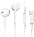 NEXTWAVE Wired Light Earphone [MFi Certified] Built-in Mic & Volume Control Compatible with iPhone 14/13/12/11 Pro Max Xs/XR/X/7/8 Plus-All iOS