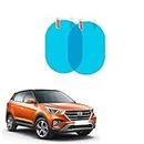 Universal Car Rear View Side mirror Anti-Fog Rainproof Protective Film Exterior Accessories Compatible with Creta Type-1