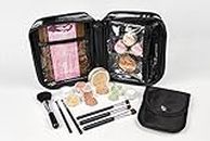 Sweet Face Minerals Light Foundation Set Bare Skin Powder Sheer Natural Cover Makeup Starter Kit, 15 Pieces