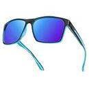 KAPVOE Polarized Sunglasses Men Women UV400 Protection Sport Glasses Driving Fishing Cycling Beach Golf Running Baseball
