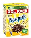 Nestlé Nesquik Knusper-Frühstück, Schoko Cerealien mit Vollkorn, 1er Pack (1x1kg)