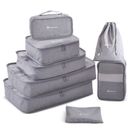Hanstock Packing cubes, 8 Pcs Multifunction Water Resistant Suitcase Organisers