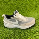 Nike Waffle One Boys Size 12C Gray Athletic Running Shoes Sneakers DC0480-100