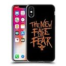 Head Case Designs Licenza Ufficiale WWE Face of Fear Bray Wyatt Custodia Cover in Morbido Gel Compatibile con Apple iPhone X/iPhone XS