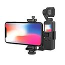 Smatree OSMO Pocket 2 Phone Holder Set Expansion Accessories with 1/4”Thread Screw Compatible with DJI OSMO Pocket 2/ DJI OSMO Pocket and Smartphone