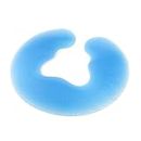 SGerste Silikon Spa Kissen Gel Gesichtsauflage Körper Rücken Massagetisch Bett Spa Beauty Massage Kissen Wiege – Blau 27,5 x 25 cm