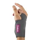 Careforce Orthopedic Wrist Brace Wrist Band for Pain Relief for Men & Women Wrist Support for Pain Relief with Thumb Wrist Band for Women Hand Wrist Band, Wrist Strap for Wrist -Universal, Gray