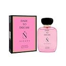 Nisara Dare to Dream Perfume for Women 100 ml | Long Lasting Girl Eau De Parfum | Fruity Floral Woody Fragrance | With Musk, Vanila & Amber Notes | EDP Scent Spray