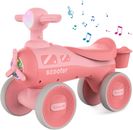 Toddler Balance Bike Baby Scooter for 1 Year Old Girl Gifts 12-24 Months Baby Ba