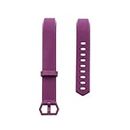 Daughter Soft Silicone Band Compatible with Fitbit Alta/Fitbit Alta HR Replacement Watch Band Sports Wristband Strap Bracelet Watch Accessories (Band Color : Purple, Size : S)