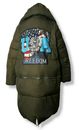 Defending Our Freedom USA Puffer Winter Jacket Large American Eagle Madrigai 