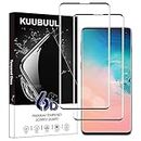 KUUBUUL for Samsung S10 Tempered Glass Screen Protector, [2 PACK][Recognizable Fingerprint][9H Hardness][Bubble Free][Anti-scratch] Screen Protective Film for Samsung Galaxy S10